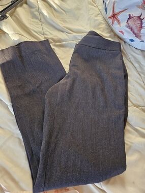 Theory Women's Gray Ponte Trousers